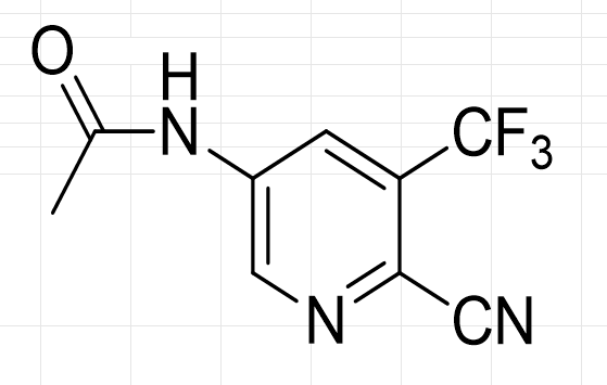 阿帕他胺杂质，N-(6-氰基-5-（三氟甲基）吡啶-3-基)乙酰胺