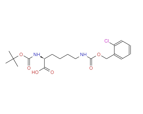 N-叔丁氧羰基-N'-(2-氯苄氧羰基)-L-赖氨酸 54613-99-9