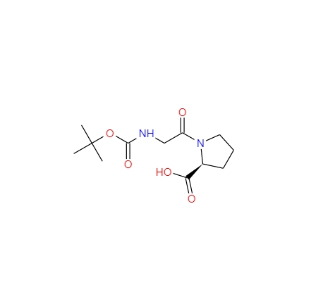 N-[叔丁氧羰基]甘氨酰-L-脯氨酸 14296-92-5