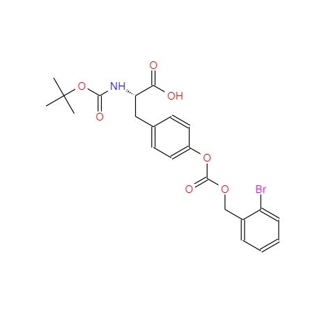N-叔丁氧羰基-O-(2-溴苄氧羰基)-L-酪氨酸 47689-67-8