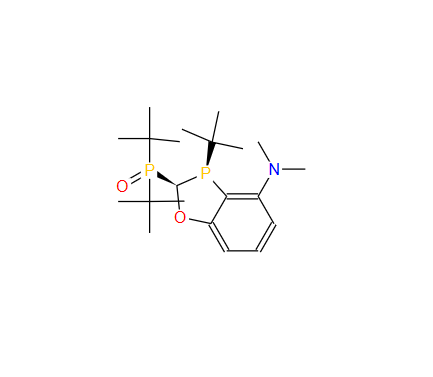 二叔丁基((2R,3R)-3-(叔丁基)-4-(二甲基氨基)-2,3-二氢苯并[D][1,3]氧杂磷杂环己烷-2-基)氧化膦