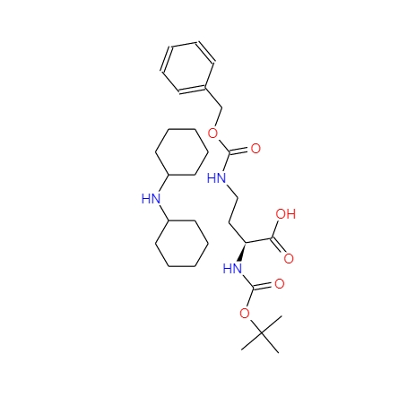 N-叔丁氧羰基-N'-苄氧羰基-L-2,4-二氨基丁酸二环己胺盐 16947-89-0