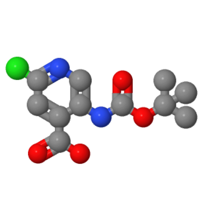 5-BOC-氨基-2-氯吡啶-4-甲酸；171178-46-4