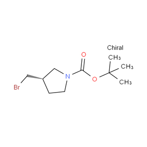 N-BOC-3(S)-溴甲基吡咯烷