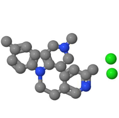2,3,4,5-四氢-2,8-二甲基-5-[2-(6-甲基-3-吡啶基)乙基]-1H-吡啶并[4,3-B]吲哚二盐酸盐 97657-92-6