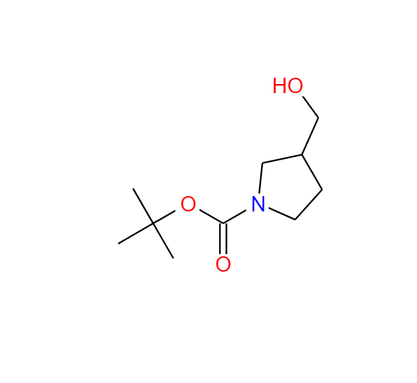 1-Boc-3-羟甲基吡咯烷 114214-69-6