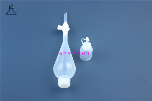 250ml梨形分液漏斗耐强酸碱低本底pfa分液漏斗