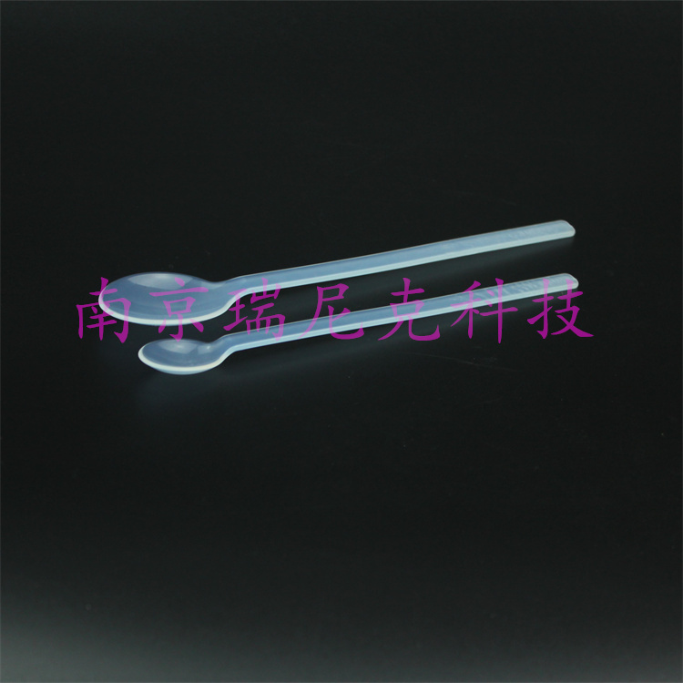 生物实验可用耐腐蚀PFA取样勺低本底特氟龙塑料勺子180mm200mm