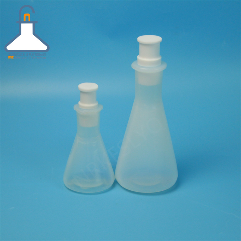 透明可视耐强酸强碱PFA三角烧瓶耐高温特氟龙锥形瓶250ml