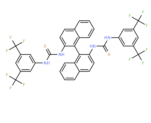 1005003-43-9 N,N'-(R)-1,1'-联萘-2,2'-二基双[N'-[3,5-双(三氟甲基)苯基]硫脲]