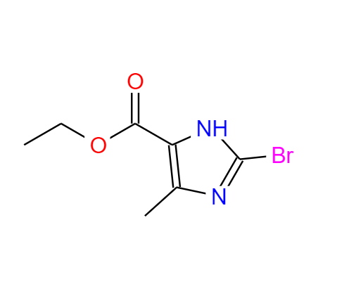 2-溴-5-甲基-1H-咪唑-4-羧酸乙酯