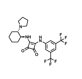 3-[[3,5-双(三氟甲基)苯基]氨基]-4-[[(1S,2S)-2-(1-吡咯烷基)环己基]氨基]-3-环丁烯-1,2-二酮