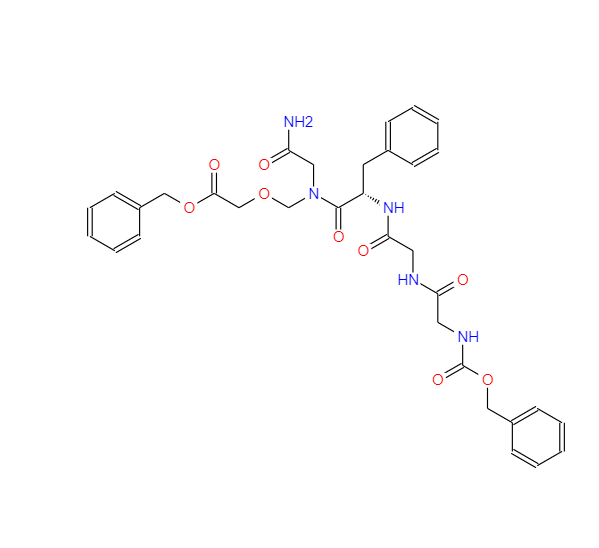 Glycinamide,N-[(phenylmethoxy)carbonyl]glycylglycyl-L-phenylalanyl-N-[[2-(phenylmethoxy)-2-oxoethoxy]methyl]- 1599440-17-1