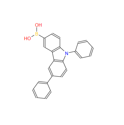 B-(6,9-二苯基-9H-咔唑-3-基)硼酸 1133058-06-6