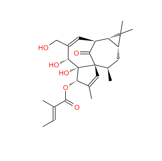 巨大戟醇-3-O-当归酸酯 75567-37-2