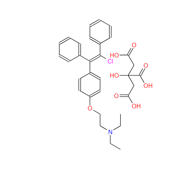 枸橼酸氯米芬 43054-45-1