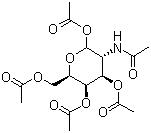 CAS 登录号:76375-60-5, D-半乳糖胺五乙酸酯, D-氨基半乳糖五乙酸酯