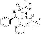 CAS 登录号:121788-73-6, (R,R)-N,N'-双(三氟甲磺酰基)-1,2-二苯基乙二胺