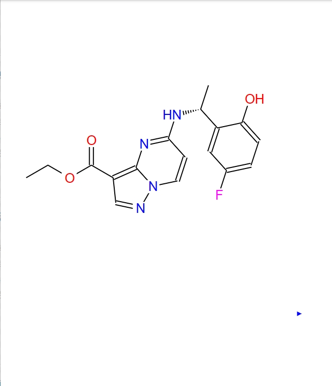 乙基 (R)-5-((1-(5-氟-2-羟基苯基)乙基)氨基)吡唑并[1,5-a]嘧啶-3-羧酸盐