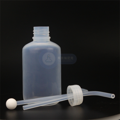 250ml气体吸收瓶耐酸碱透明可视PFA洗气瓶