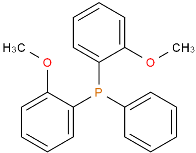 双(2-甲氧基苯基)苯膦，双(邻甲氧基苯基)苯膦，Bis(2-methoxyphenyl)(phenyl)phosphine，36802-41-2，可提供公斤级，按需分装！