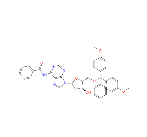 N6-苯甲酰基-5'-O-(4,4'-二甲氧基三苯基)-2'-脱氧腺苷