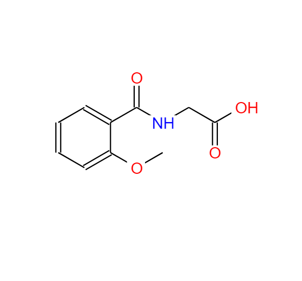 (2-甲氧基苯甲酰基氨基)-乙酸 13443-58-8