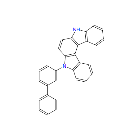 5-[1,1'-联苯]-3-基-5,8-吲哚并[2,3-C]咔唑 2303611-62-1