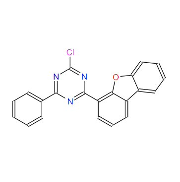 2-氯-4-(二苯并呋喃-4-基)-6苯基-1,3,5-三嗪 1472729-25-1