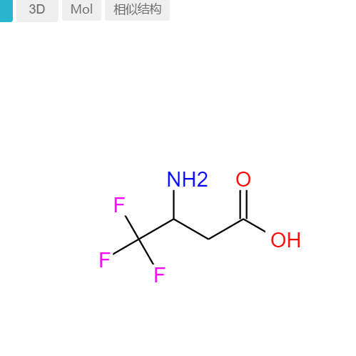 3-氨基-4,4,4-三氟丁酸