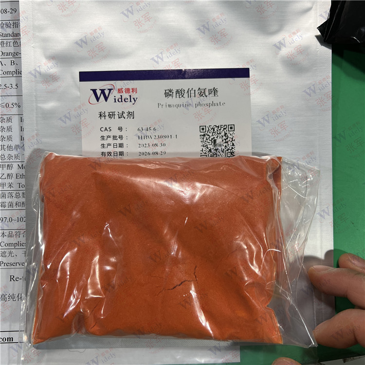 磷酸伯氨喹 磷酸伯氨喹试剂 Primaquine diphosphate 63-45-6 100G/袋