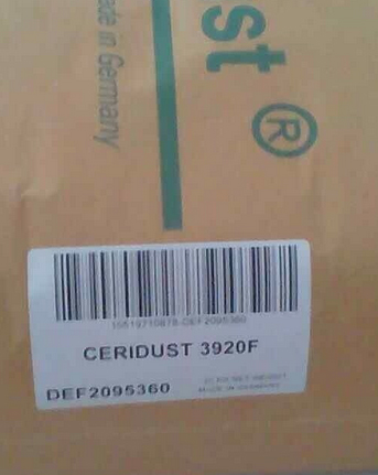 科莱恩Ceridust 3920 F微粉化PTFE改性聚乙烯蜡；