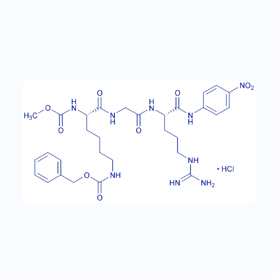 C1酯酶底物多肽Me-CO-Lys(Cbz)-Gly-Arg-pNA/96559-87-4/Methoxycarbonyl-Lys(Z)-Gly-Arg-pNA