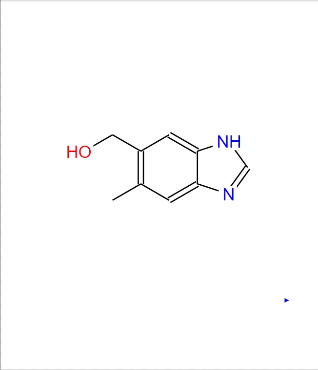6-甲基-（9CI）-1H-苯并咪唑-5-甲醇