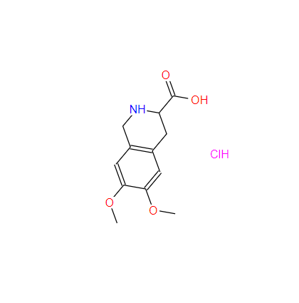 (S)-1,2,3,4-四氢-6,7-二甲氧基-3-异喹啉羧酸盐酸盐 82586-62-7