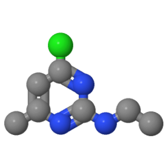 4-氯-N-乙基-6-甲基-2-嘧啶胺；5748-33-4