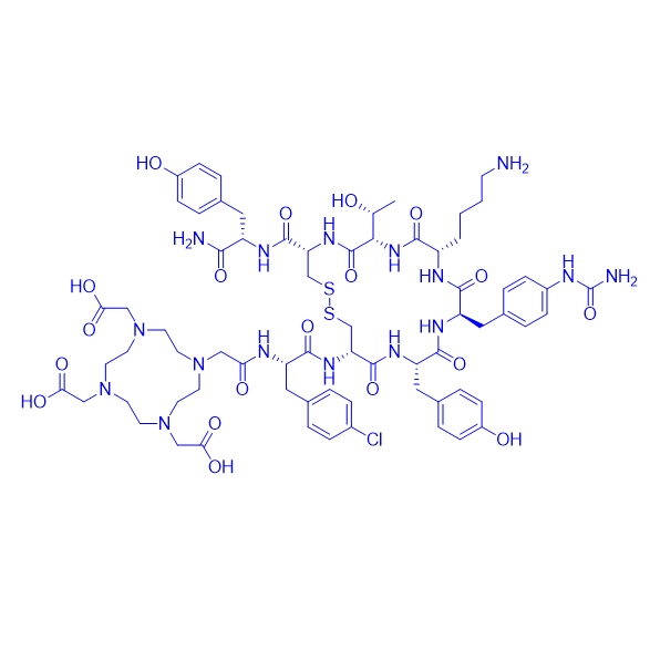 生长抑素受体(SSTR)拮抗剂多肽DOTA-LM3/1192362-32-5/DOTA-LM3