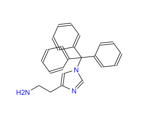 2-(1-三苯甲基-1H-咪唑-4-基)乙胺 195053-92-0