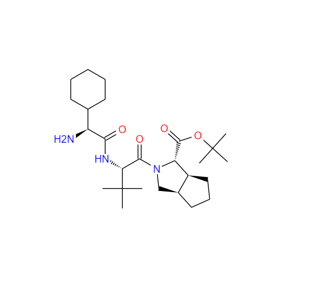 (1S,3AR,6AS)-2-[(2S)-2-[[(2S)-2-氨基-2-环己基乙酰]氨基]-3,3-二甲基-1-氧代丁基]八氢环戊烯并[C]吡咯-1-羧酸叔丁酯 926276-18-8