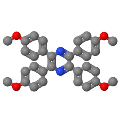 Pyrazine, 2,3,5,6-tetrakis(4-methoxyphenyl)-；21885-49-4