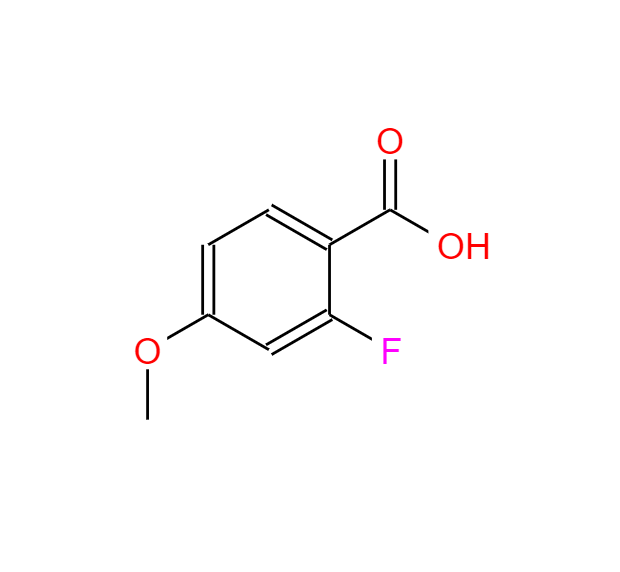 2-氟-4-甲氧基苯甲酸 394-42-3