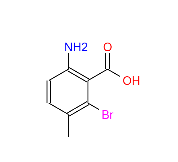 2-氨基-6-溴-5-甲基苯甲酸 147149-85-7