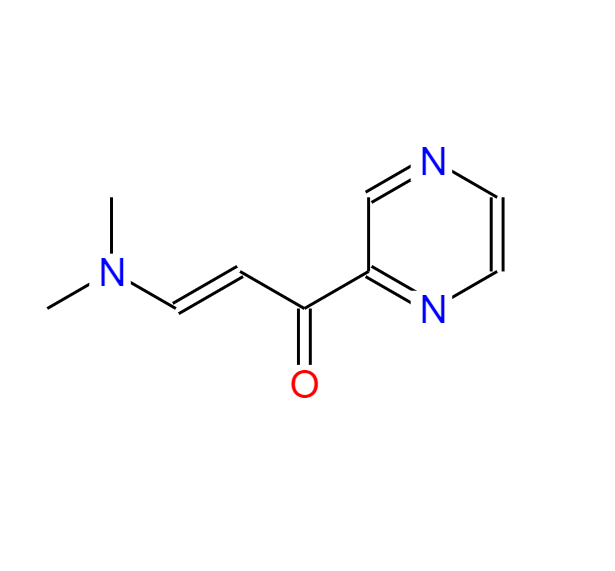 3-(二甲基氨基)-1-(2-吡嗪)-2-丙烯-1-酮 111781-53-4