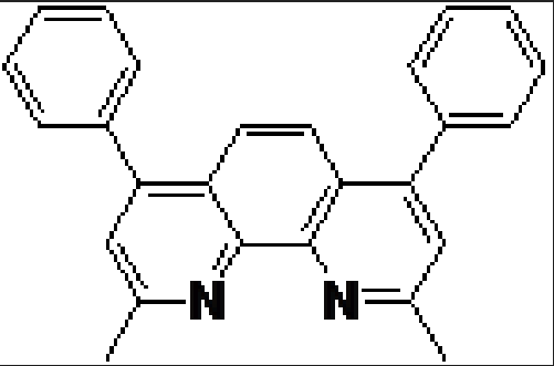 BCP 99.5%, 4733-39-5, 2,9-二甲基-4,7-联苯-1,10-菲罗啉, 2,9-dimethyl-4,7-diphenyl-1,10-Phenanthroline