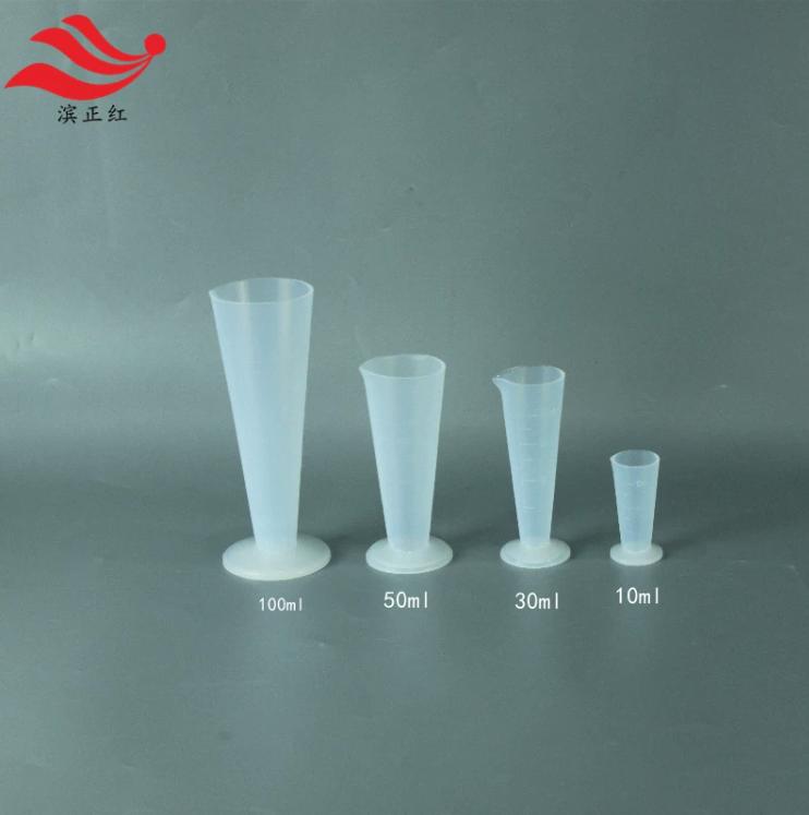  250ml带刻度PFA量杯透明特氟龙量杯耐腐蚀金属空白值低用于痕量分析