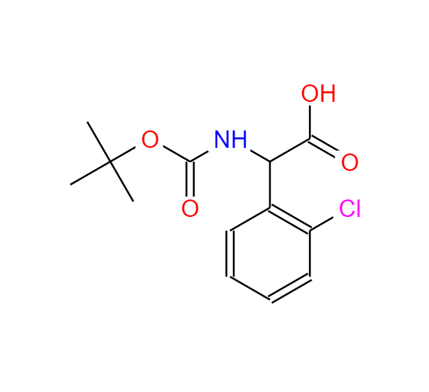 N-BOC-(2'-氯苯基)甘氨酸 313490-25-4