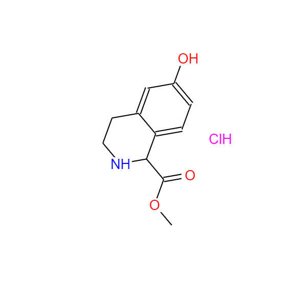 6-羟基-1,2,3,4-四氢-1-异喹啉羧酸甲酯盐酸盐 672310-19-9