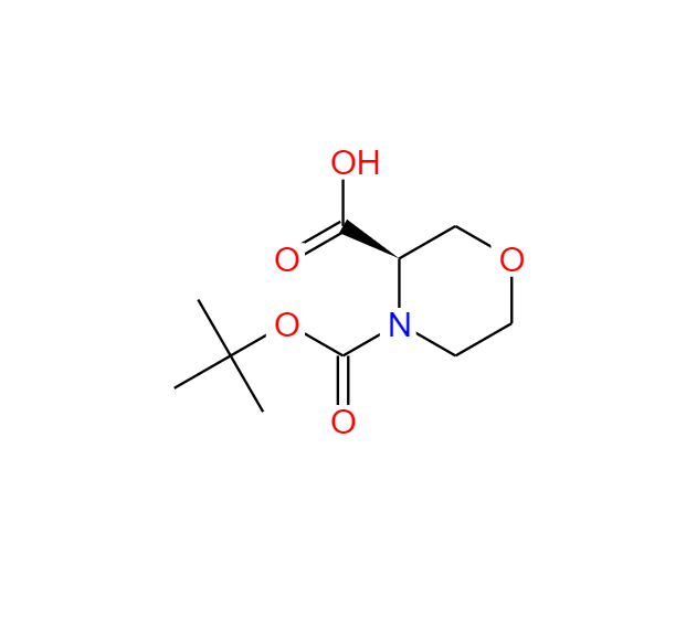 (3R)-3,4-吗啉二羧酸 4-叔丁酯 869681-70-9