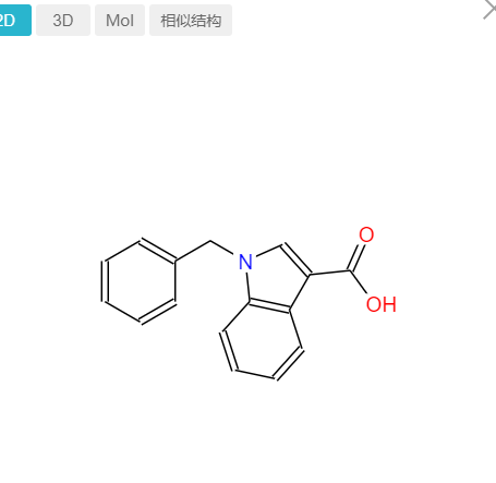 1-苄基吲哚-3-甲酸 27018-76-4