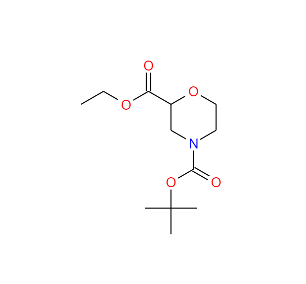 2,4-吗啉二羧酸 4-叔丁酯 2-乙酯 768371-16-0
